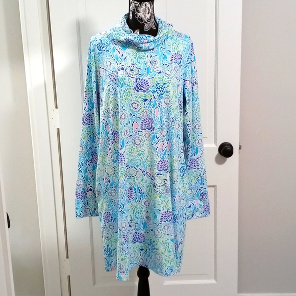 🆕 💙HTF Lilly Pulitzer💙 - Lilshield UPF 50+ Dress - Picture 1 of 16